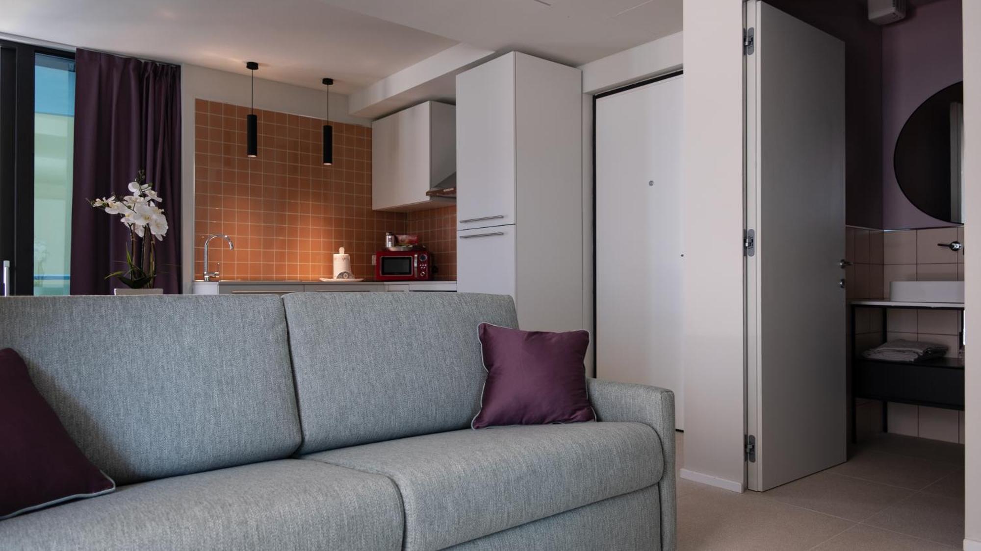 Aparthotel Zefiro Com Design, Large Terrace, Bike, Near Beach And Thermal Grado Luaran gambar